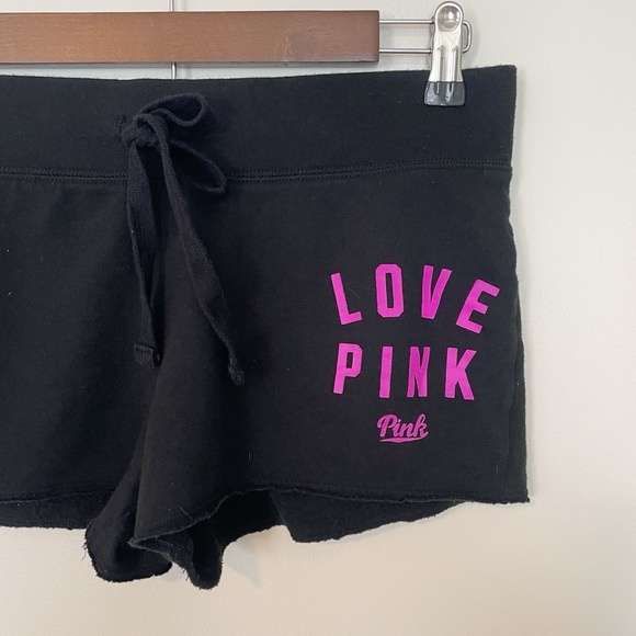 Victoria's Secret Pink • Black Lounge Shorts - Picture 2 of 5